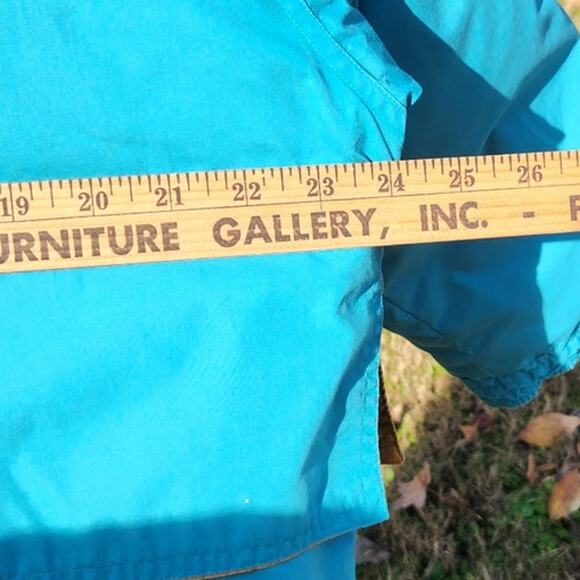 Vintage Teal Down Jacket • Explosion Brand • 80% Down Filled Winter Coat - Picture 10 of 14